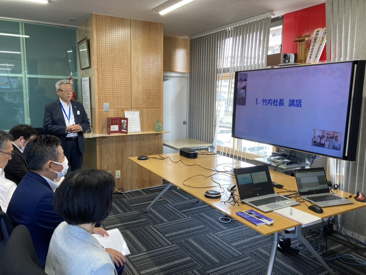 【タケウチNews！】全体会議プレゼンコンペ！