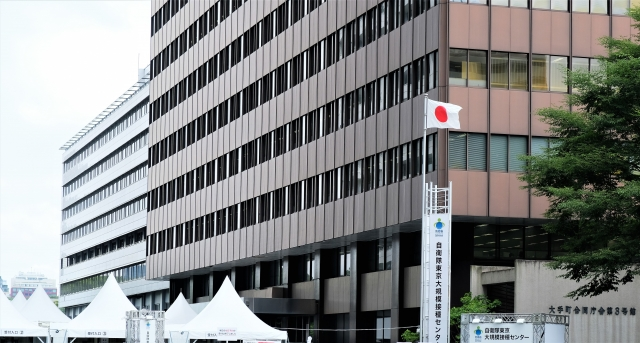 自衛隊東京大規模接種会場に行きました