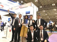 新しい技術の世界的な展示会CEATECに出展！