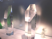 mixiゲームアワード　トロフィー