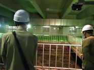 生物反応槽を見学！