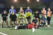 フットサル部。部活動も盛んです。