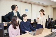 平均年齢30歳。若いメンバーが裁量を持って活躍しています！