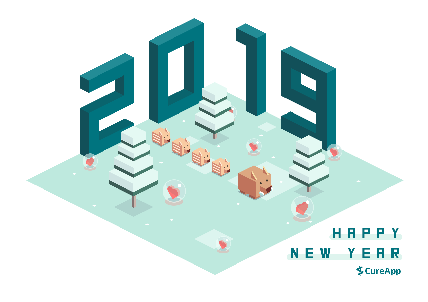 【キュア・アップ】謹んで新春のお慶びを申し上げます