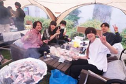 自然と触れ合ってもらえるように山梨の南アルプス市にある「エンライズ村」を創りました！！定期的に収穫作業が体験できますよ。