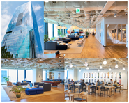 本社（渋谷スクランブルスクエア内）オフィスの様子