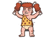 新業態「遊べるステーキ屋さん　ジャングルステーキ」のキャラクターヌカタン（俺の手書き）