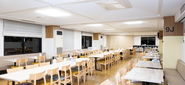 社員食堂充実