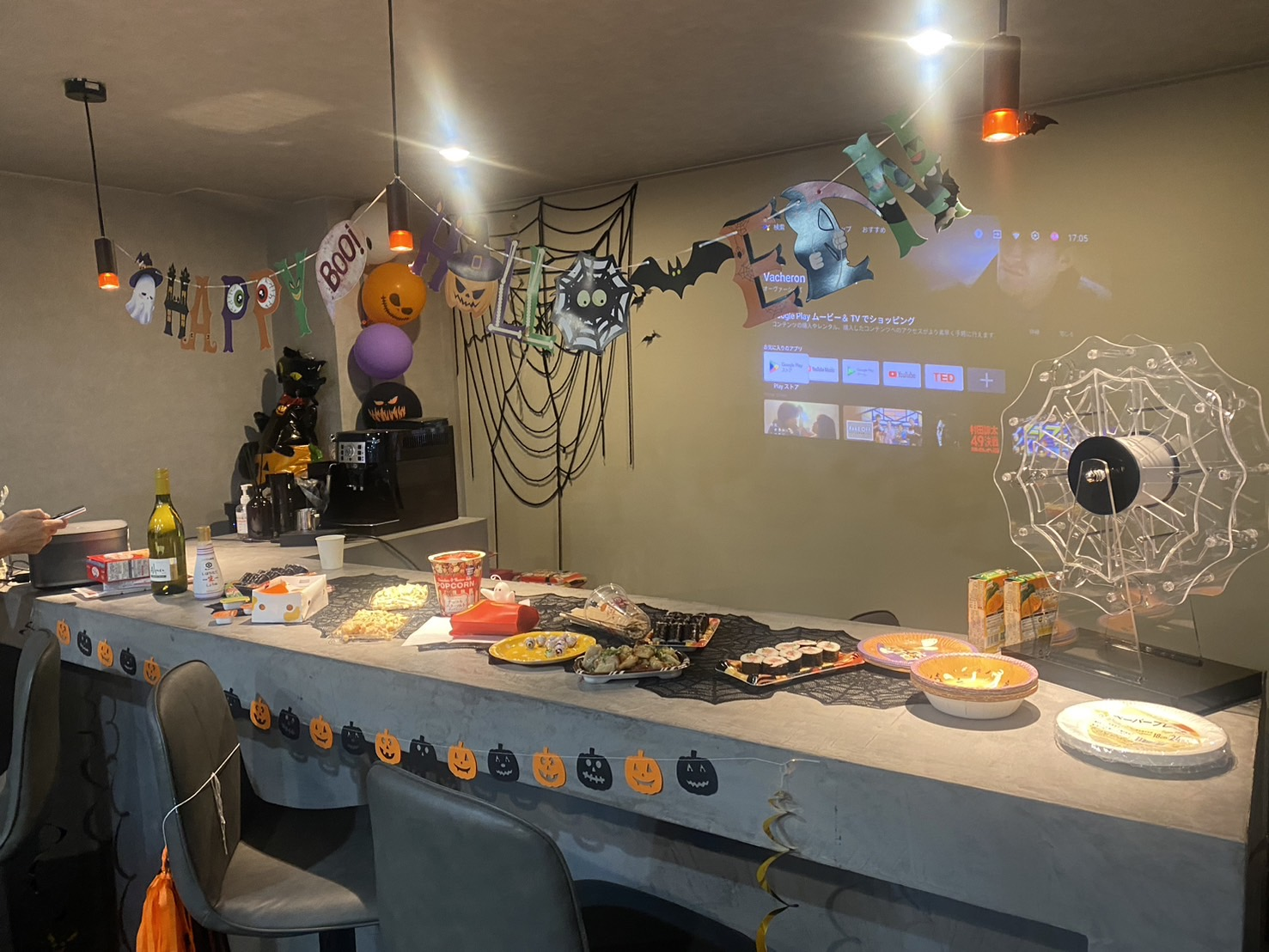 月１の帰社日とハロウィンパーティー