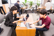 参加費無料 、服装自由、持ち物筆記用具くらい。気兼ねなく遊びに来てください！