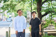 共同代表の板倉（左）と小澤（小澤）