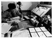 創業65年なので、こんな昔の写真もあります。