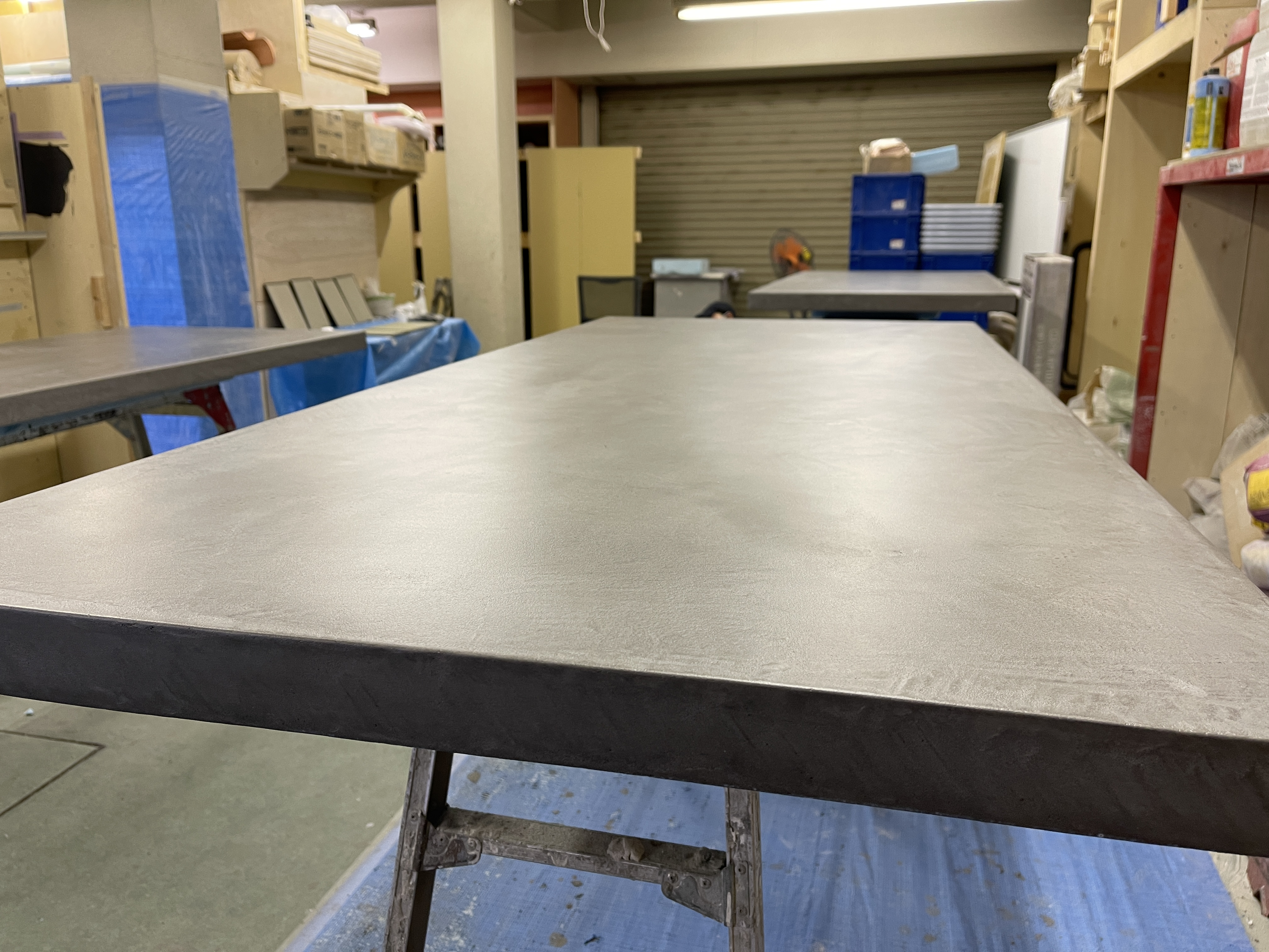 モールテックスを仕上げます。