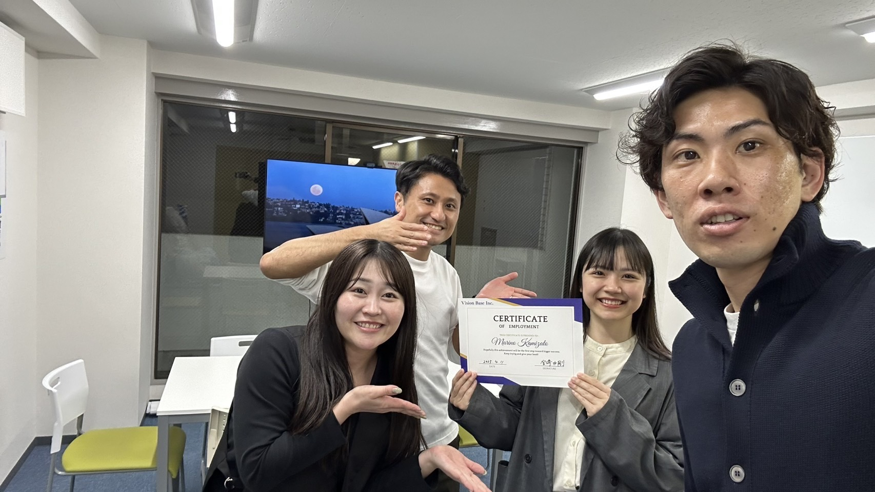 コーポレートチームに即戦力が加入！神里さん、ようこそ Vision Base へ✨