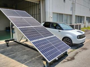 どこでもEVに再エネを充電