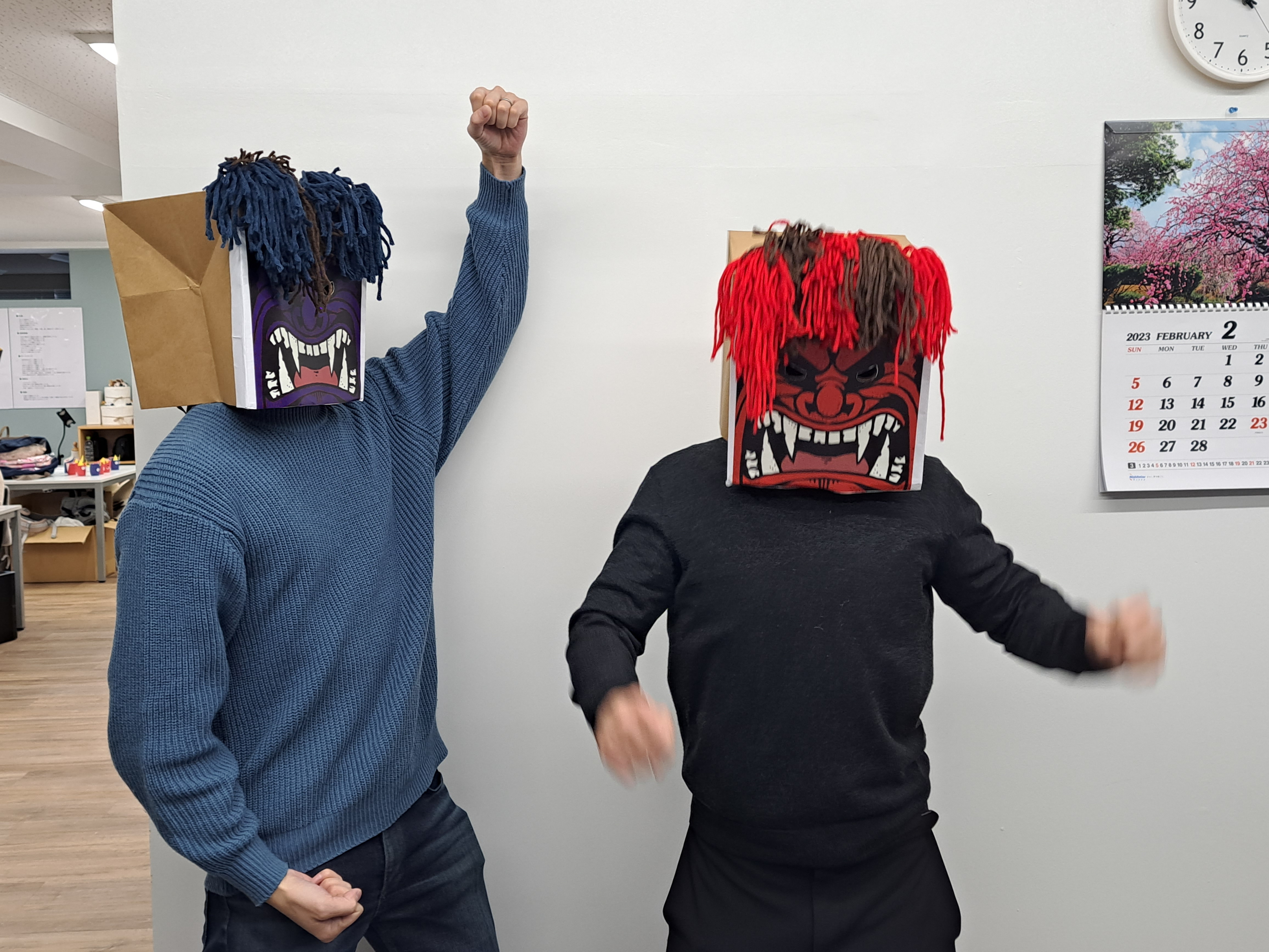 鬼は外、福は内。～社内に👹オニ出現！！～