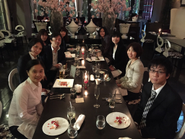 新入社員歓迎会です