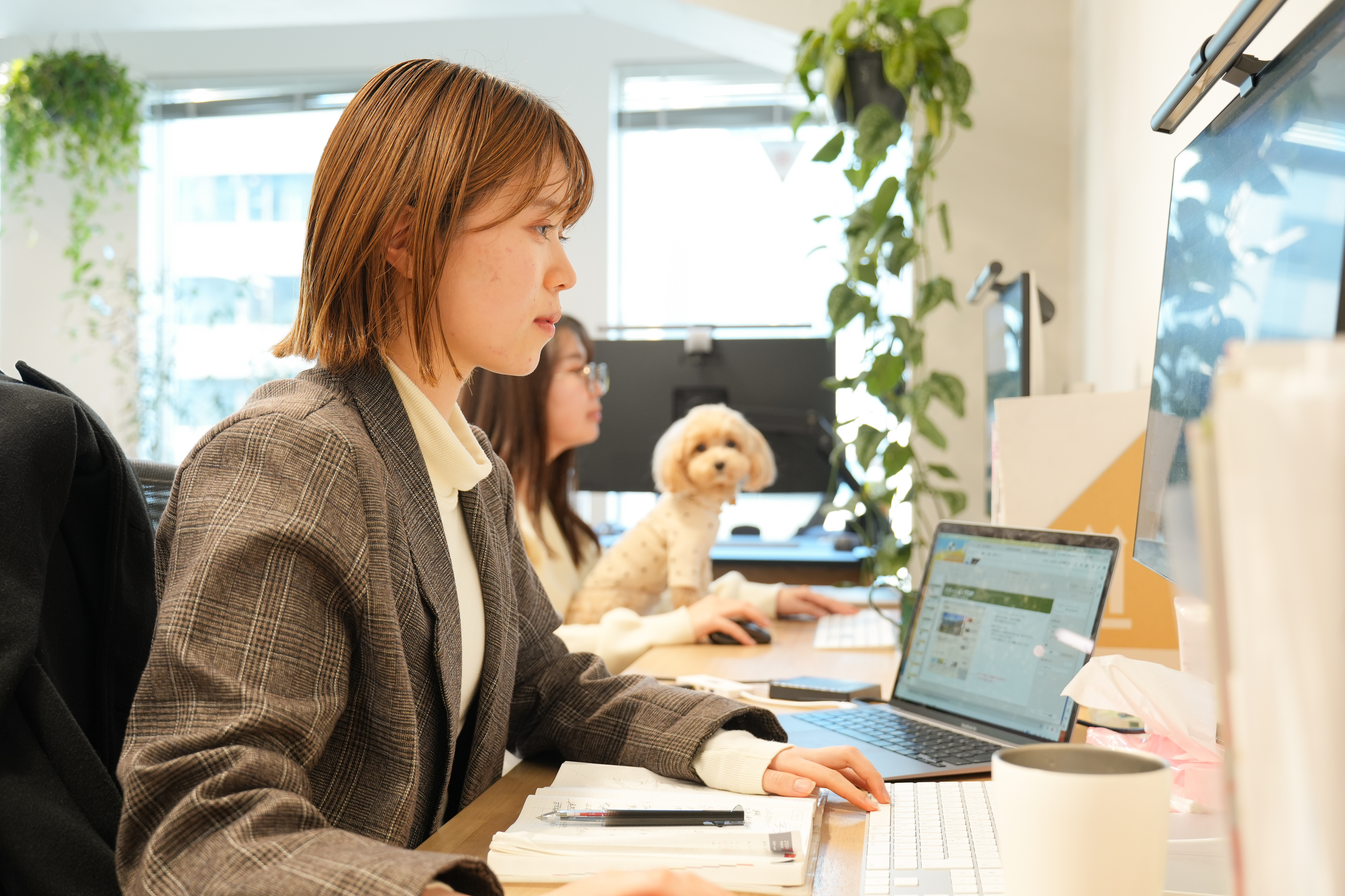 【社員インタビュー】デザイン+αができる人になりたい。/ デザイナー 加賀谷舞