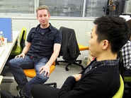 多国籍なメンバーと垣根なく仕事ができます！