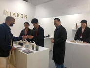 海外でも人気で、展示会は大盛況でした。