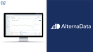 複数のオルタナティブデータを活用した日本初の投資分析プラットフォームサービス「AlternaData（オルタナデータ）」の提供を行っています。