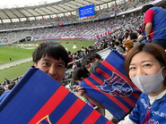 たまには息抜き。サッカー観戦に赴いたり。飲みにも行きます。