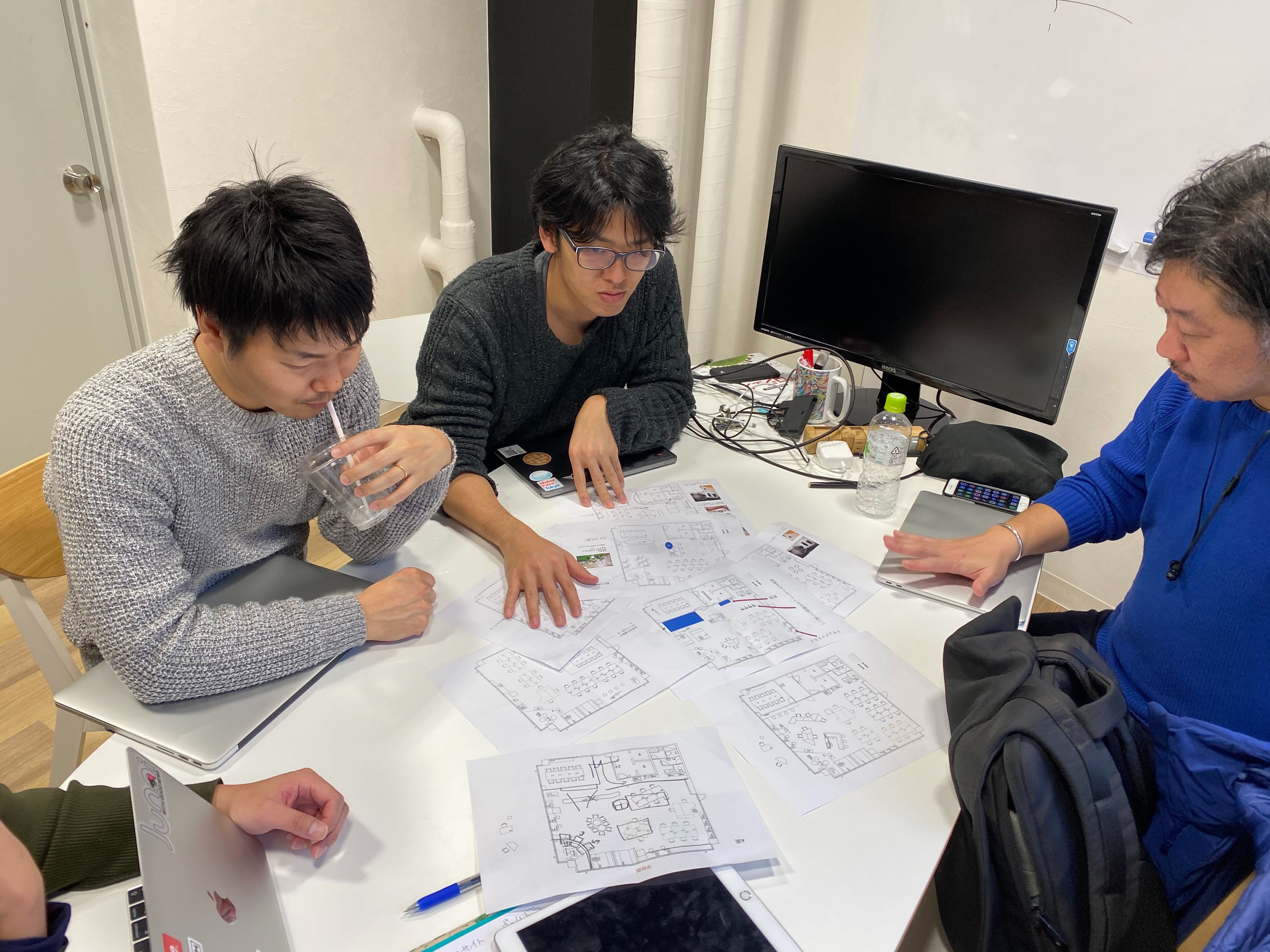 事務所移転レポ！- レイアウトのアイデア出し