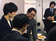 懇親会の様子