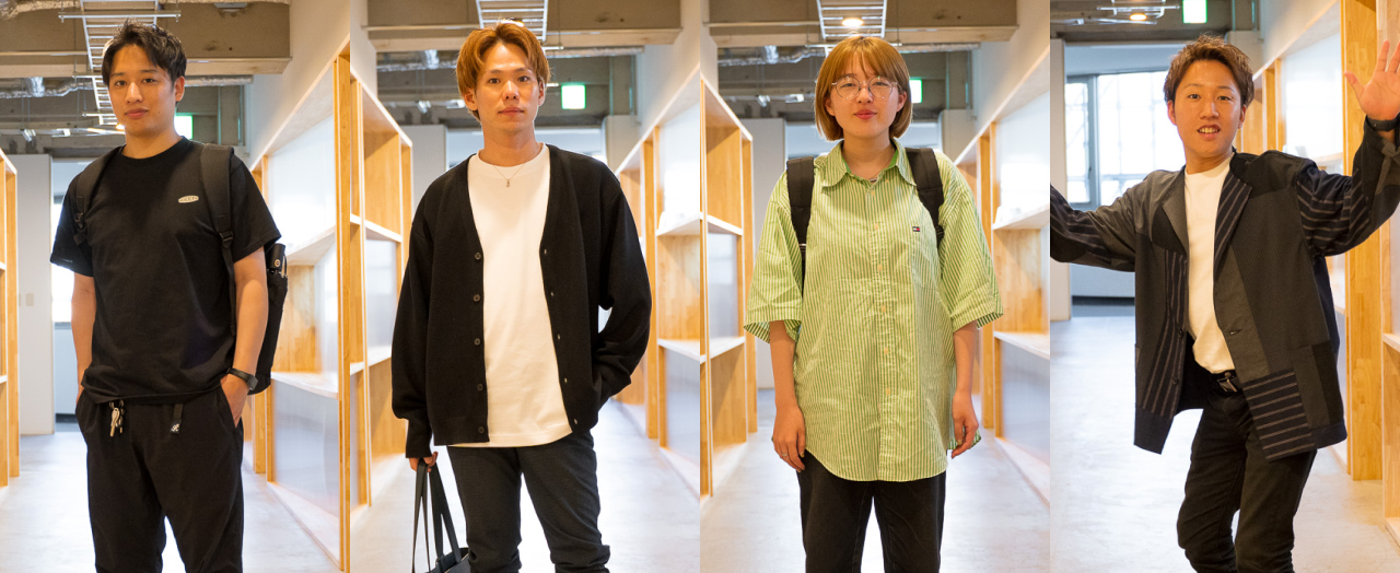 【突撃ファッションチェック】デザイン会社の抜き打ちリアル出勤コーデ。デスク周りも紹介！