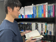 学びを支える充実の書籍コーナー