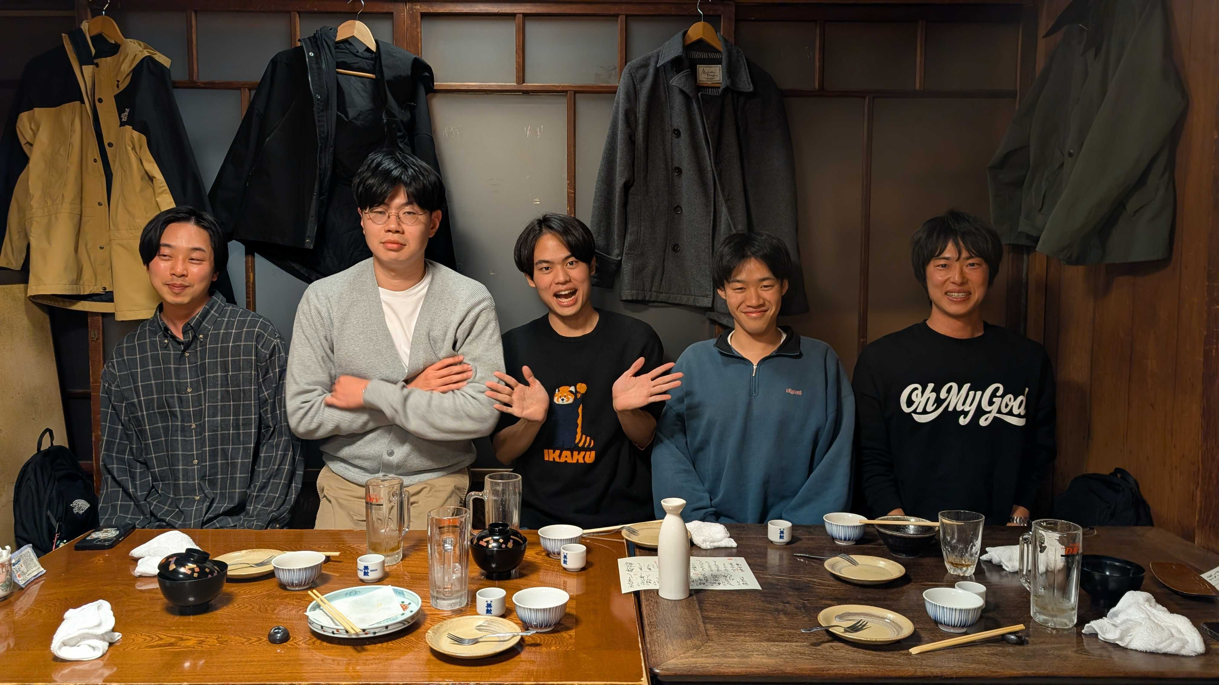 新メンバーが2名入ったので歓迎会をしました🍻🍶