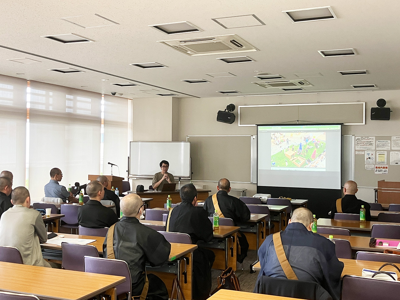 日蓮宗静岡県中部布教師会様の研修会で講義をしました。