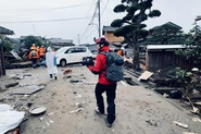 能登地震の現場を伝えるカメラマン