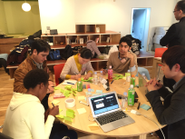 留学生と企業が新規事業を考えるセッション