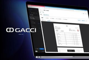 GACCIのロゴとプロダクトイメージです
