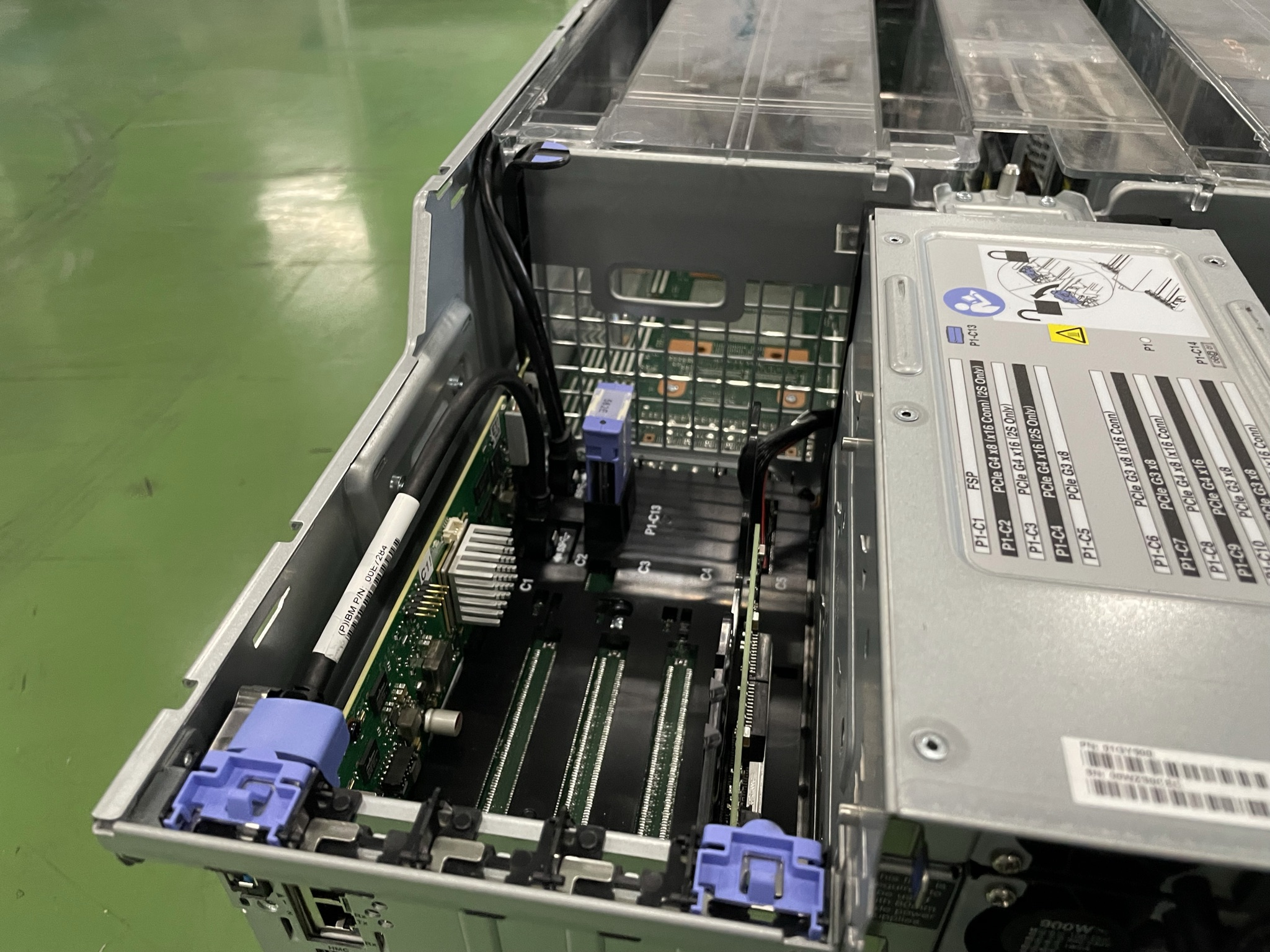 Power9を開けました。IBM Power System S914 | 株式会社ゲットイット