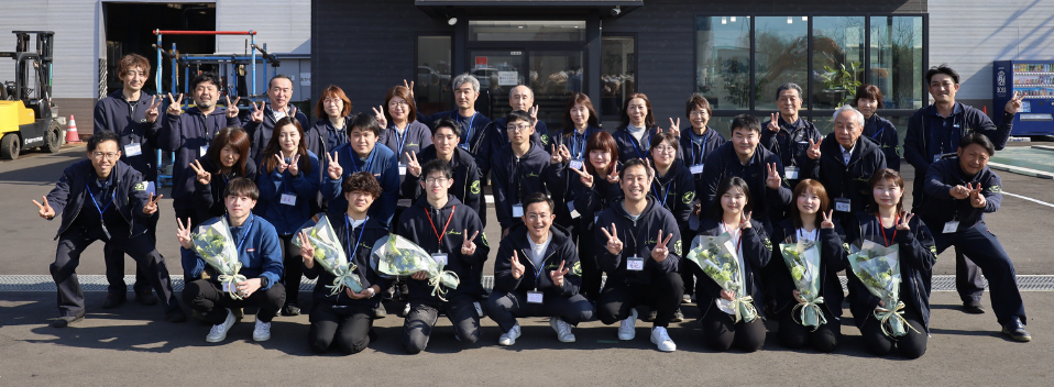 決意の朝に。ー入社式を開催しましたー