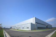 弊社工場建屋の外観です