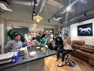 常にメンバーが集まるコミュニケーションスペース