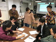 ファシリテーション研修／ワークショップ形式でスタッフ同士の理解を深めます