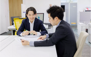 研修制度は充実しています！当社は社員の教育に力を入れているのが特徴です。
