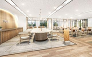 大崎駅直結の東京オフィスは、営業、カスタマーサクセス、開発、バックオフィスなど、100名以上の社員が在籍する拠点であり、大阪本社に次ぐ規模を誇ります。すべての部署がワンフロアに集約されており、部署を越えた交流やコミュニケーションが自然と生まれる設計となっています。社員が快適に働ける環境を整備しながら、組織全体のつながりや一体感をさらに高めることを目指しています。
