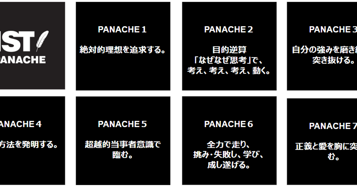 PANACHE～すべてを、なくしていく。ために～ | 株式会社情報戦略 