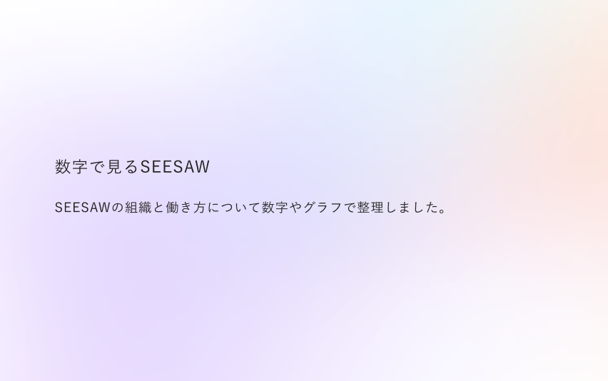 数字で見るSEESAW 〜残業時間は？クライアントの業界の割合は？気になる数字を調べてみた〜