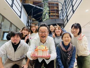 社長のお誕生日をZoomを繋いで全社員でお祝いしました！