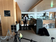 レーダー実験の様子