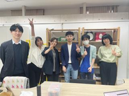 仲間と共に夢に向かって全力で取り組む。ひとりで頑張るのではなく、ひとつのチームとして頑張る姿勢！