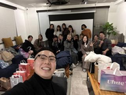 2025年の忘年会の様子