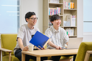 フラットでオープンなコミュニケーション環境です。