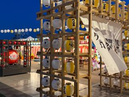 浅草駅ビルで展開するお祭りBBQビアガーデン。日本文化を全面に押し出し、屋台飯食べ放題や屋台遊びもやり放題の付加価値の付けたビアガーデン会場。